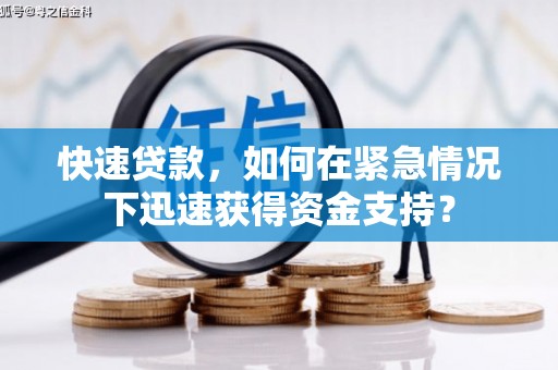 柘城快速贷款，如何在紧急情况下迅速获得资金支持？