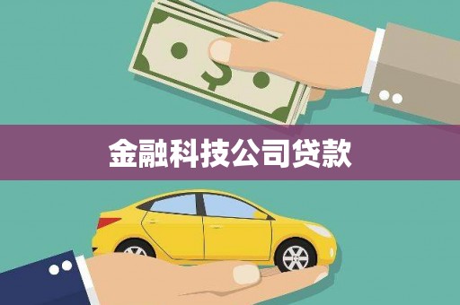 柘城金融科技公司贷款