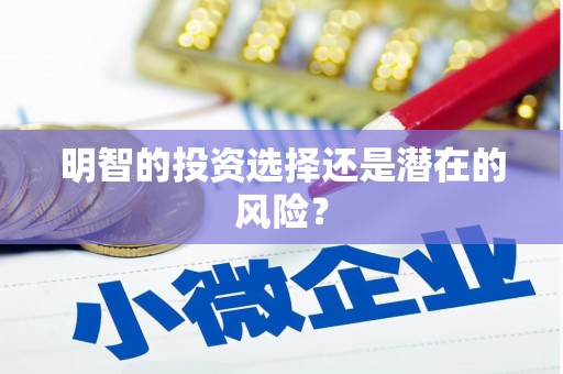 柘城明智的投资选择还是潜在的风险？