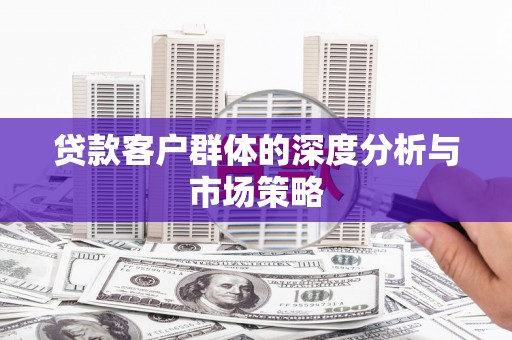 柘城贷款客户群体的深度分析与市场策略