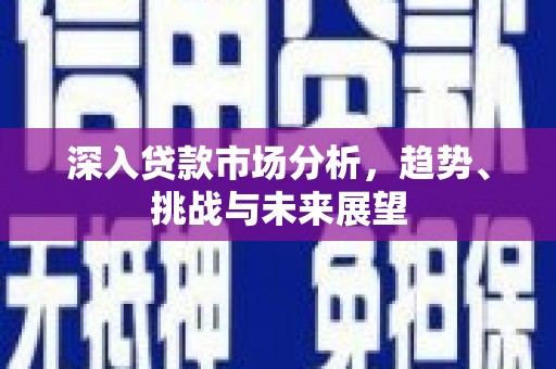 柘城深入贷款市场分析，趋势、挑战与未来展望