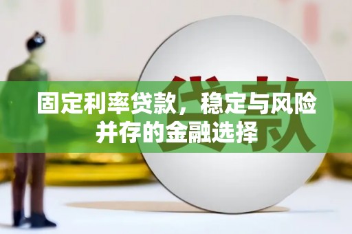 柘城固定利率贷款，稳定与风险并存的金融选择