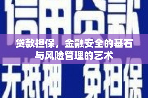 柘城贷款担保，金融安全的基石与风险管理的艺术