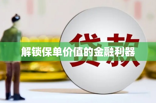 柘城解锁保单价值的金融利器