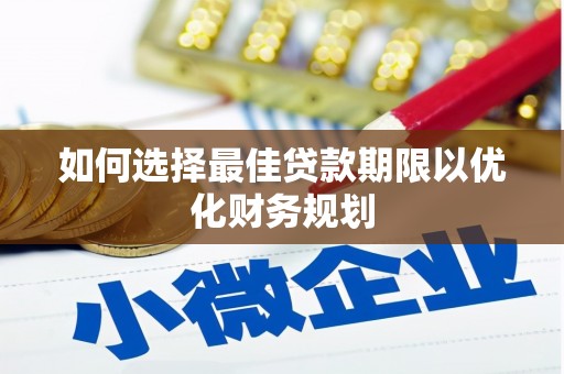 柘城如何选择最佳贷款期限以优化财务规划
