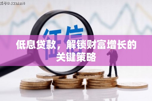 柘城低息贷款，解锁财富增长的关键策略