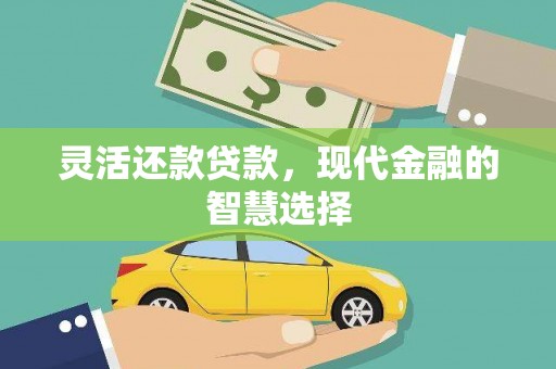 柘城灵活还款贷款，现代金融的智慧选择