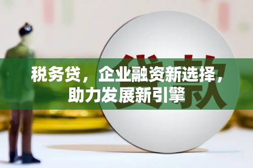 柘城税务贷，企业融资新选择，助力发展新引擎