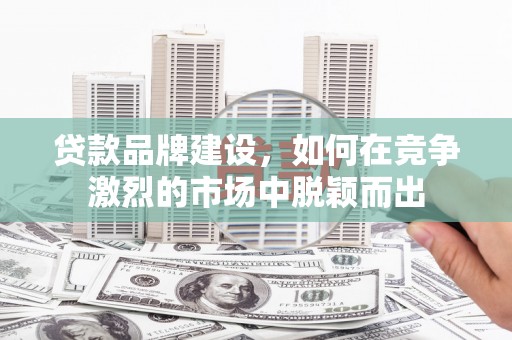 柘城贷款品牌建设，如何在竞争激烈的市场中脱颖而出