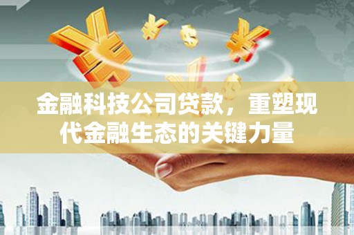 柘城金融科技公司贷款，重塑现代金融生态的关键力量