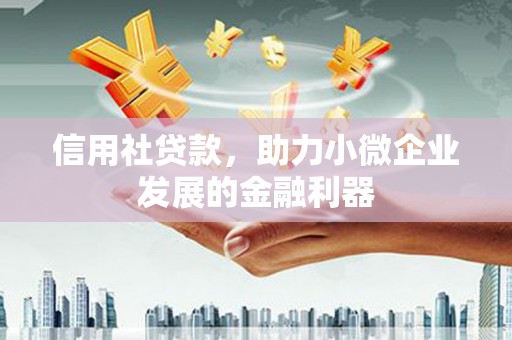 柘城信用社贷款，助力小微企业发展的金融利器