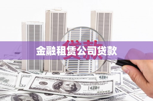 柘城金融租赁公司贷款