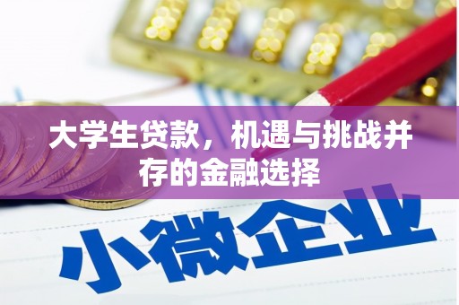 柘城大学生贷款，机遇与挑战并存的金融选择