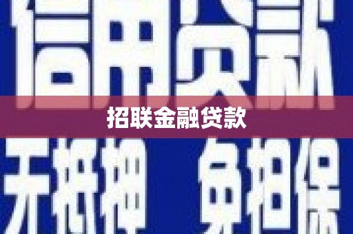 柘城招联金融贷款